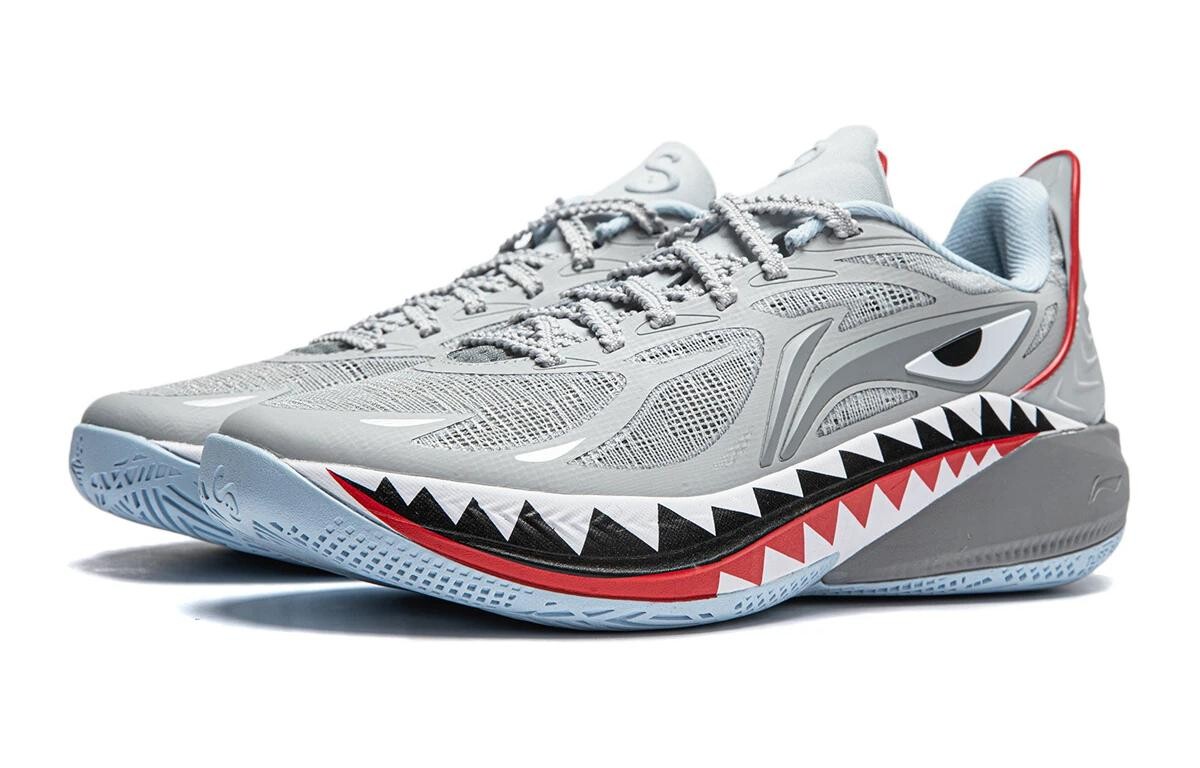Баскетбольные кроссовки SONIC 12 Kids GS Low-top Mist Grey Lining Young, серый — фото 3