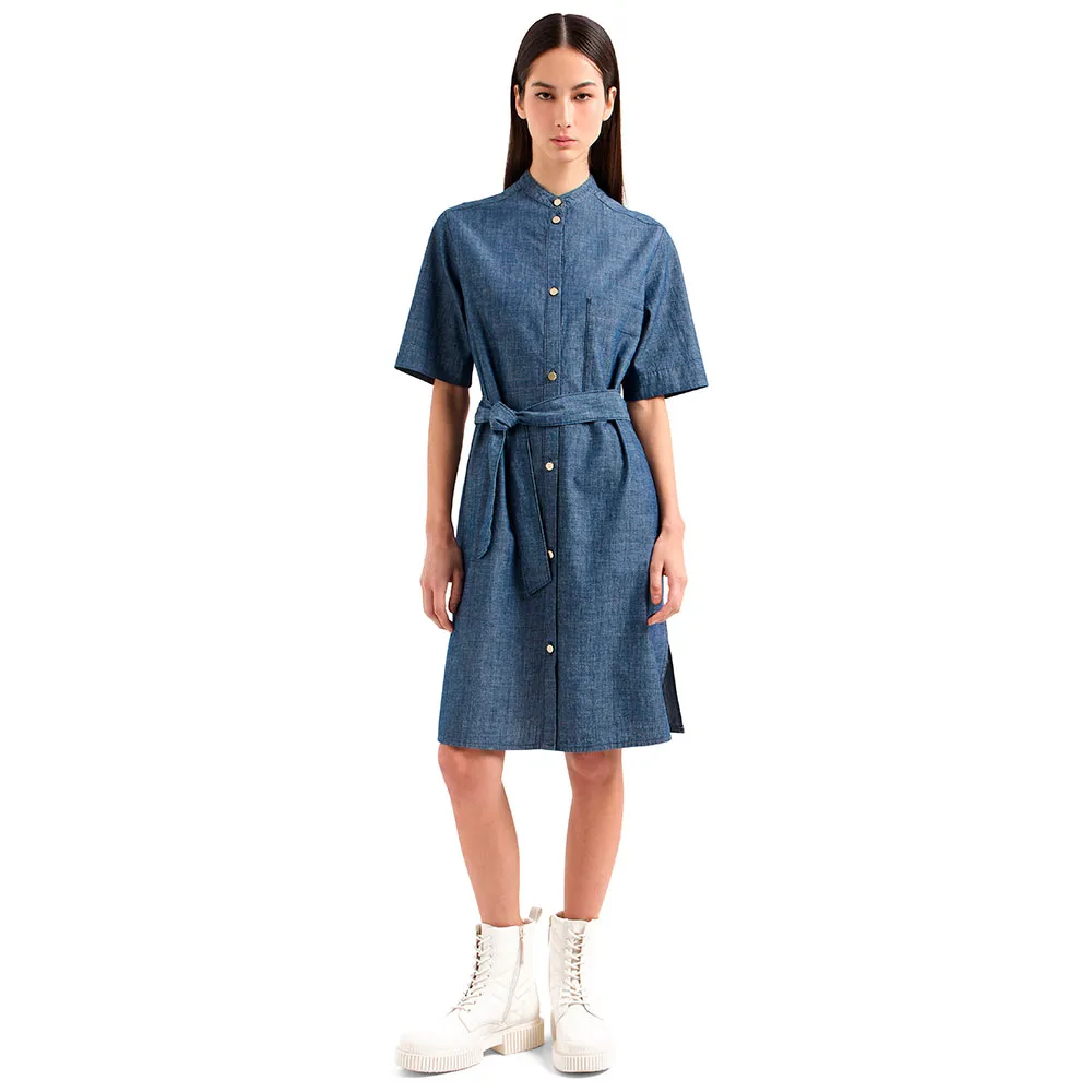 

Платье Armani Exchange XW000573_AF12895 short sleeve short, синий