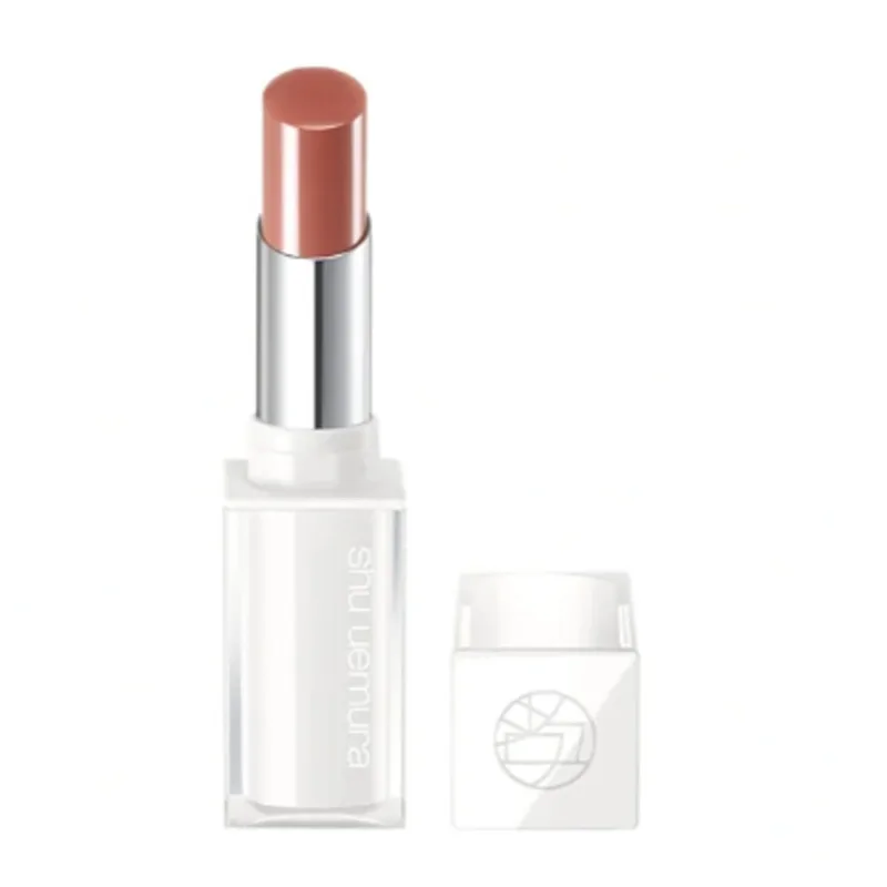Shu Uemura Увлажняющий блеск для губ с эффектом шелка и ощущением голой кожи, легко растушевывается OR583/BG923/BR793, #BG916 Milk Tea