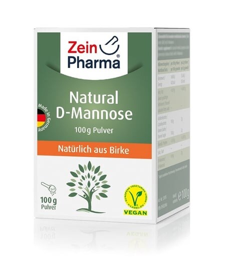 

Zein Pharma, D-Mannose, натуральная D-манноза, порошок, 100 г