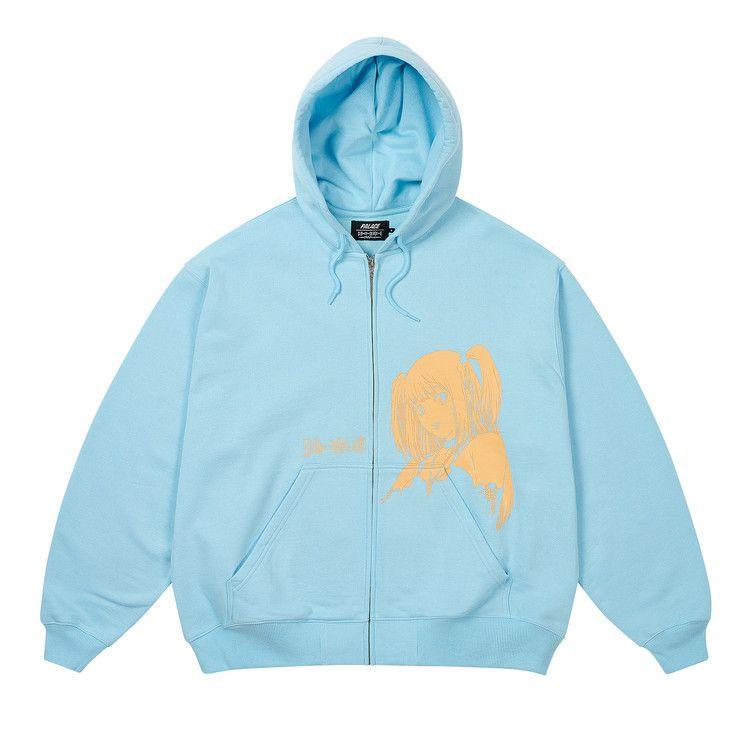 

Толстовка Palace Misa Zip Hood, Skyline Blue