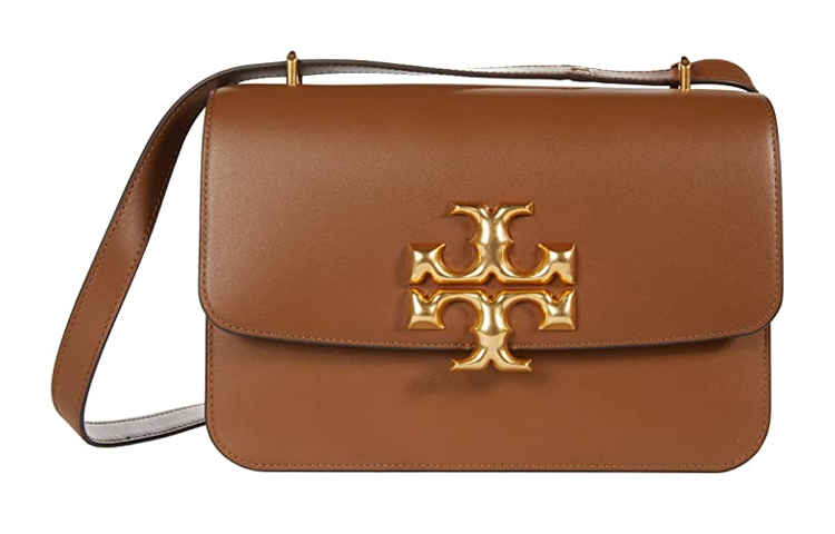

Сумка через плечо Eleanor из коровьей кожи, кросс-боди женская карамельно-коричневая TORY BURCH, Set (Bag+Dust Bag)