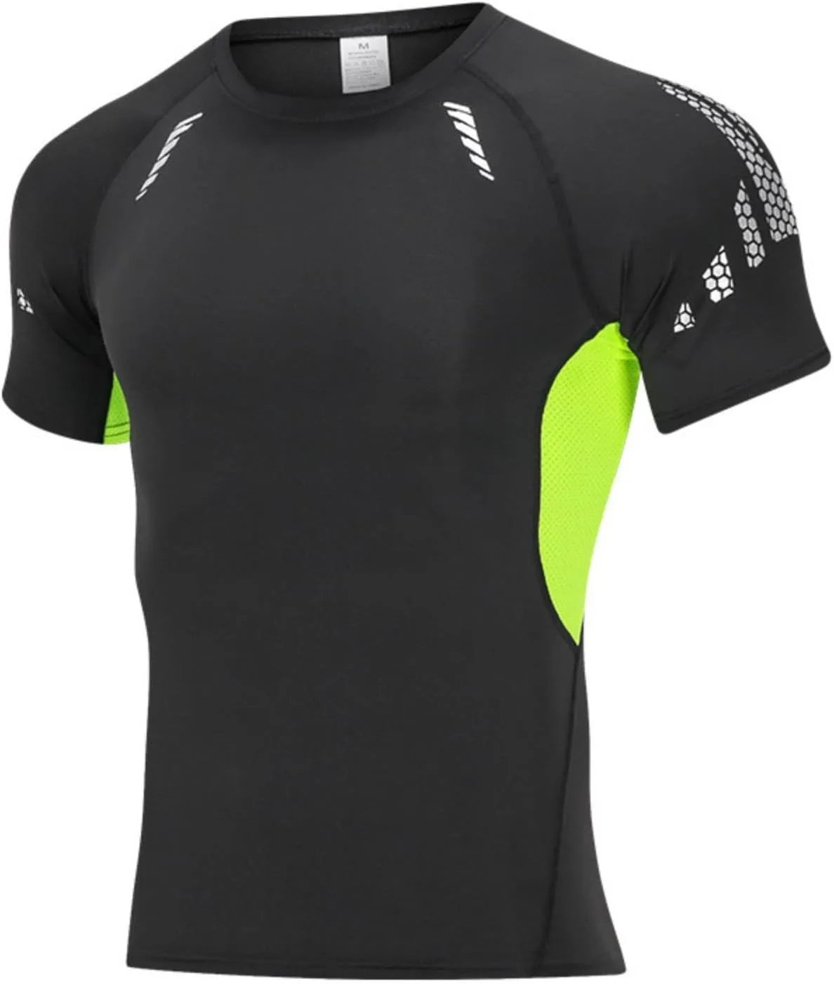 

Мужская летняя футболка с круглым вырезом и короткими рукавами для тренировок