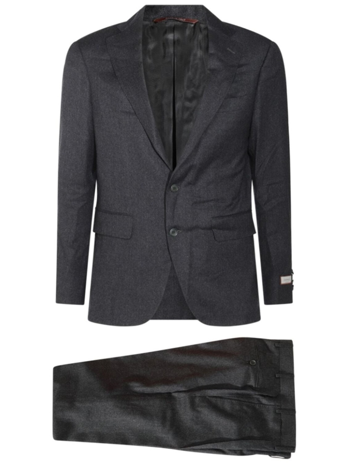 

Костюм из шерсти Canali, серый