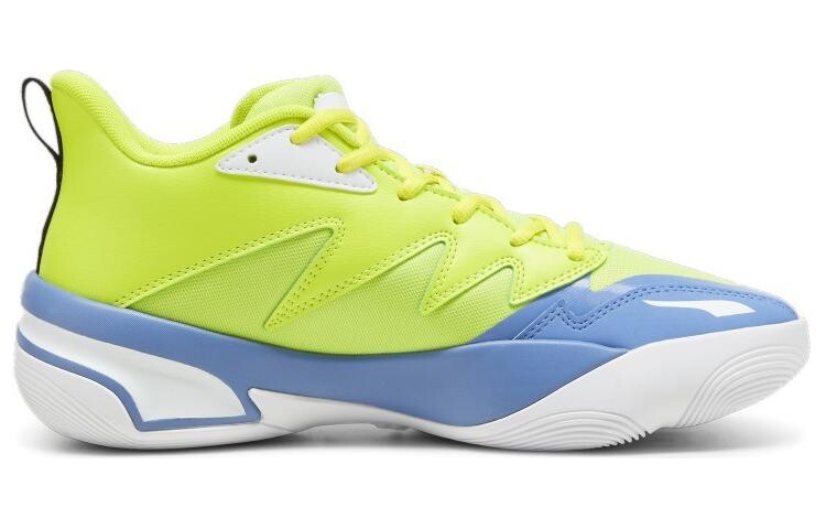 

Баскетбольные кроссовки Genetics Basketball Shoes Unisex Low-top Yellow/blue Puma