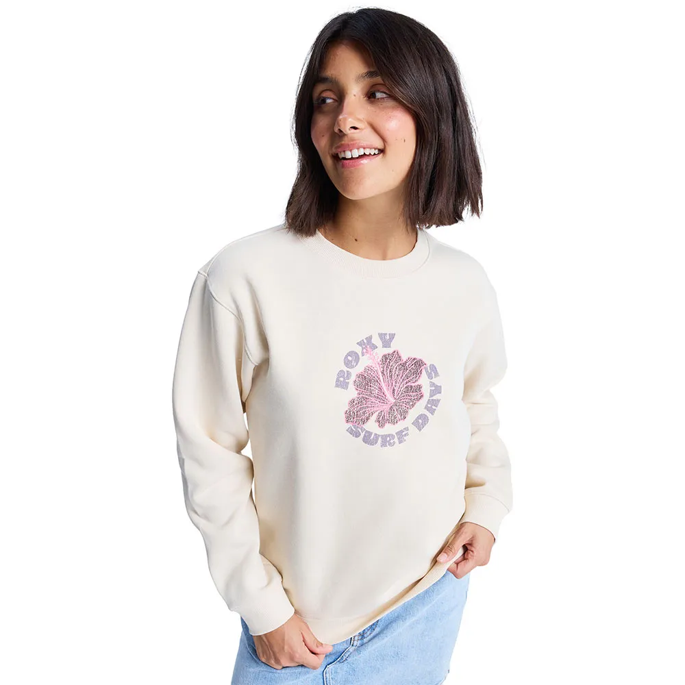 

Толстовка Roxy Surf Stoked Vintage, бежевый