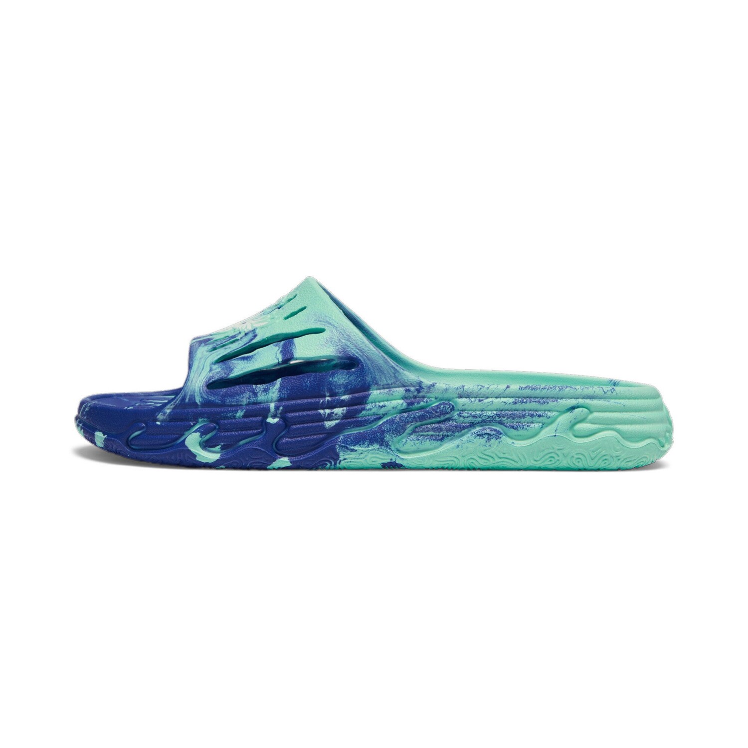 

Баскетбольные сандалии PUMA Unisex x LAMELO BALL MB.03, цвет Electric Peppermint/White/Royal Sapphire