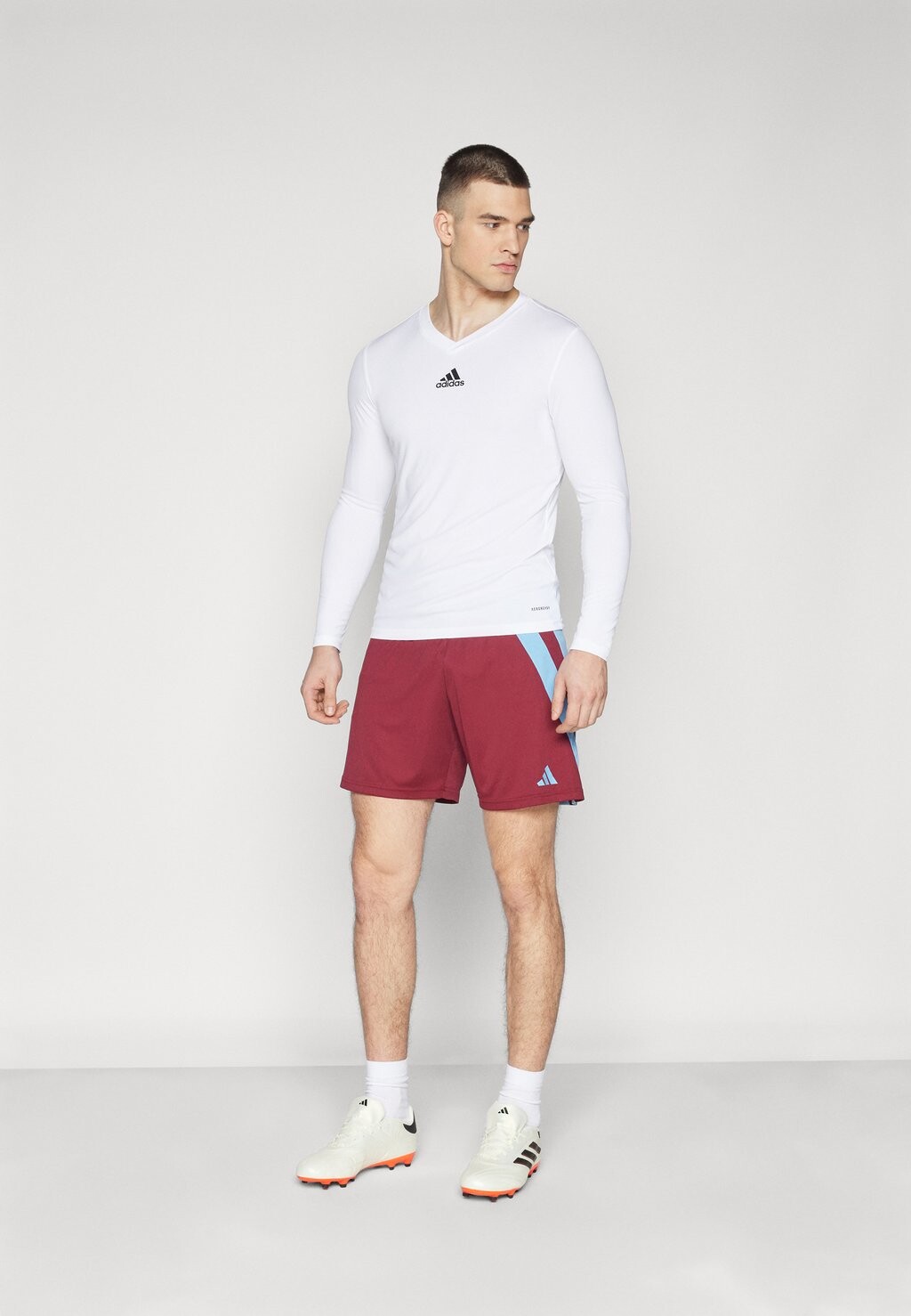 Спортивные шорты FORTORE adidas Performance, цвет team coll burgundy /team light blue — фото 2