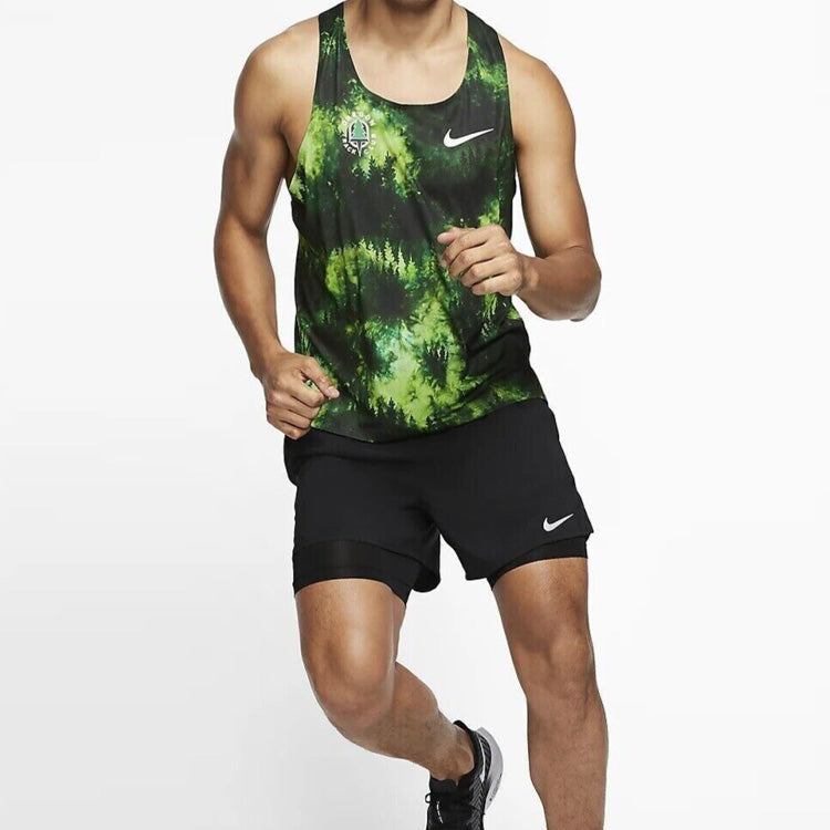 Майка Nike Oregon Track Club Aeroswift 'Green' — фото 3