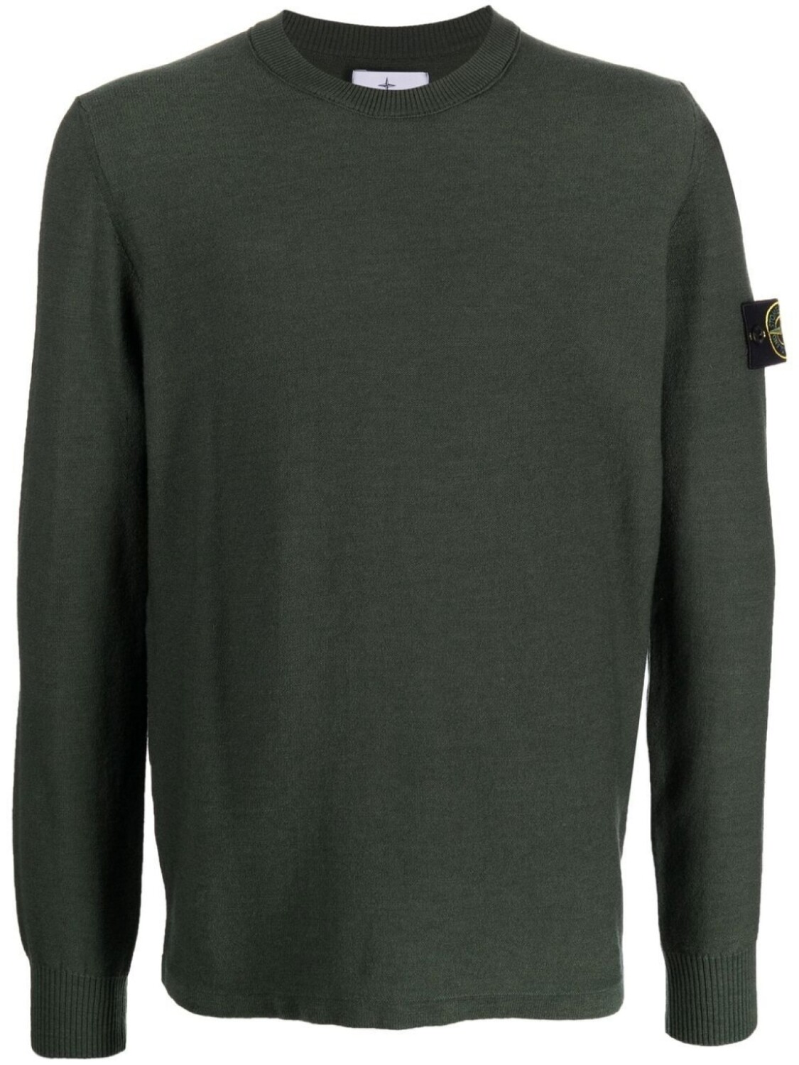 

Stone Island джемпер с нашивкой-логотипом, зеленый