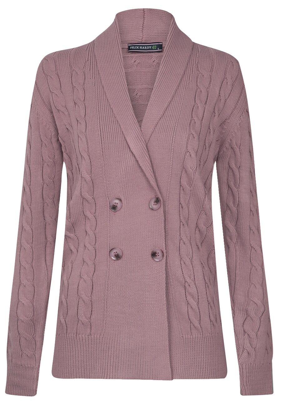 

Вязаный кардиган Felix Hardy Knit Cardigan, розовый