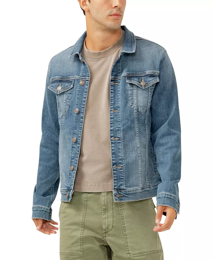 

Мужская джинсовая куртка Silver Jeans Co., синий