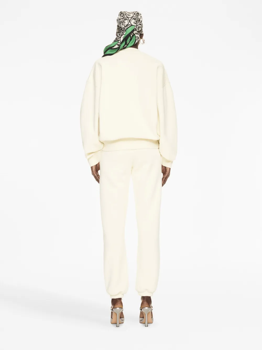 Толстовка с принтом OW OFF-WHITE, белый — фото 4