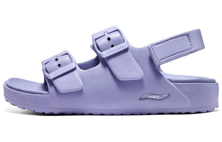 

Шлепанцы женские фиолетовые Skechers