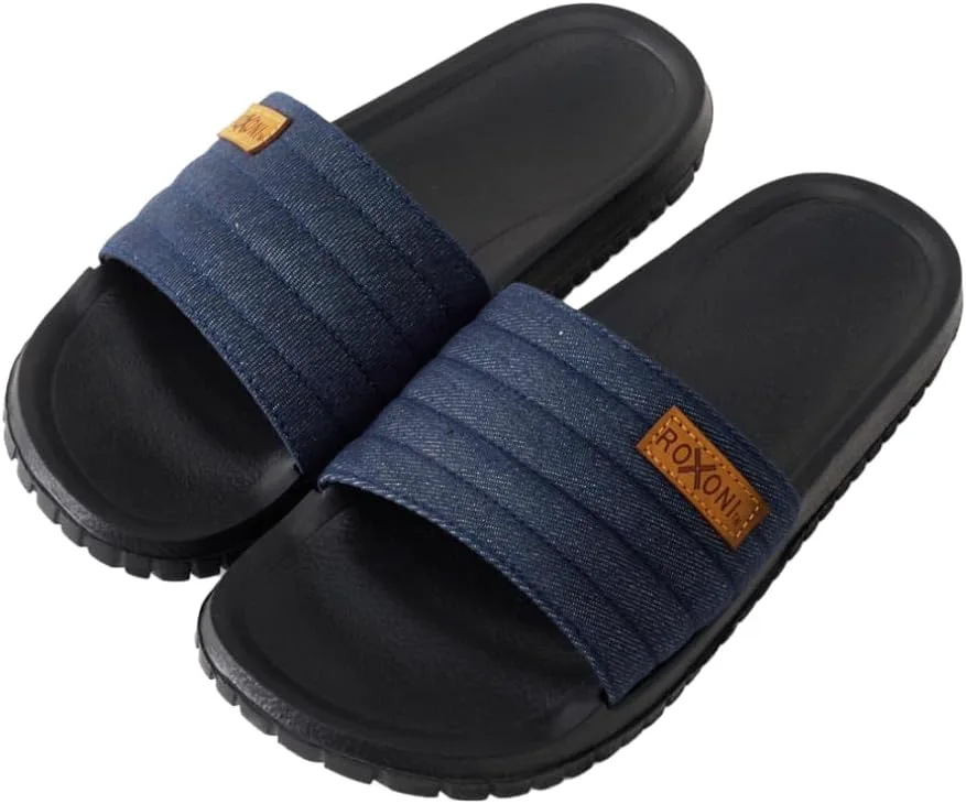 

Мужские повседневные комфортные дышащие джинсовые домашние сандалии с открытым носком Roxoni
