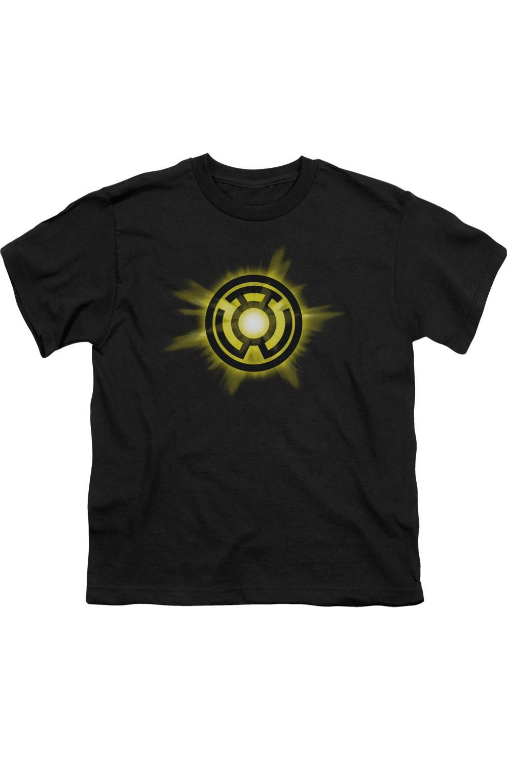 

Футболка Green Lantern с желтым свечением для детей Gildan