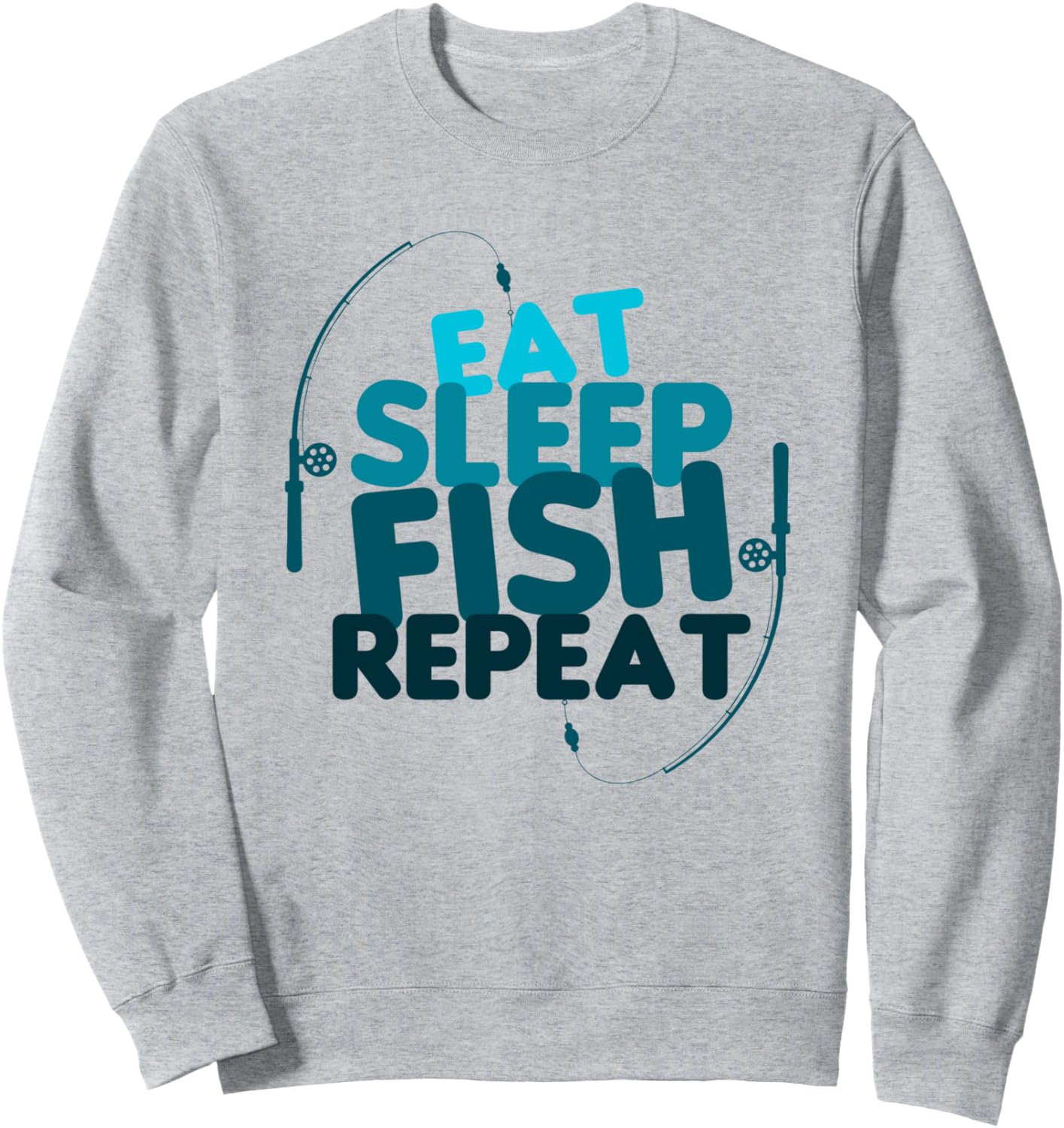 

Рыболовная одежда: Забавная рыболовная толстовка «Ешь, спи, лови, повторяй», серая Love Fishing Apparels, Серый, Рыболовная одежда: Забавная рыболовная толстовка «Ешь, спи, лови, повторяй», серая Love Fishing Apparels