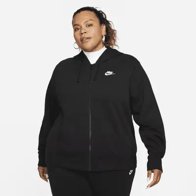 

Толстовка Nike Sportswear Club Fleece, черный/белый
