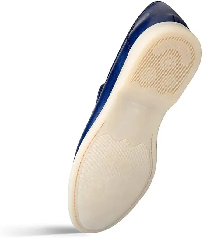 Мокасины Mezlan Moccasin, синий — фото 3