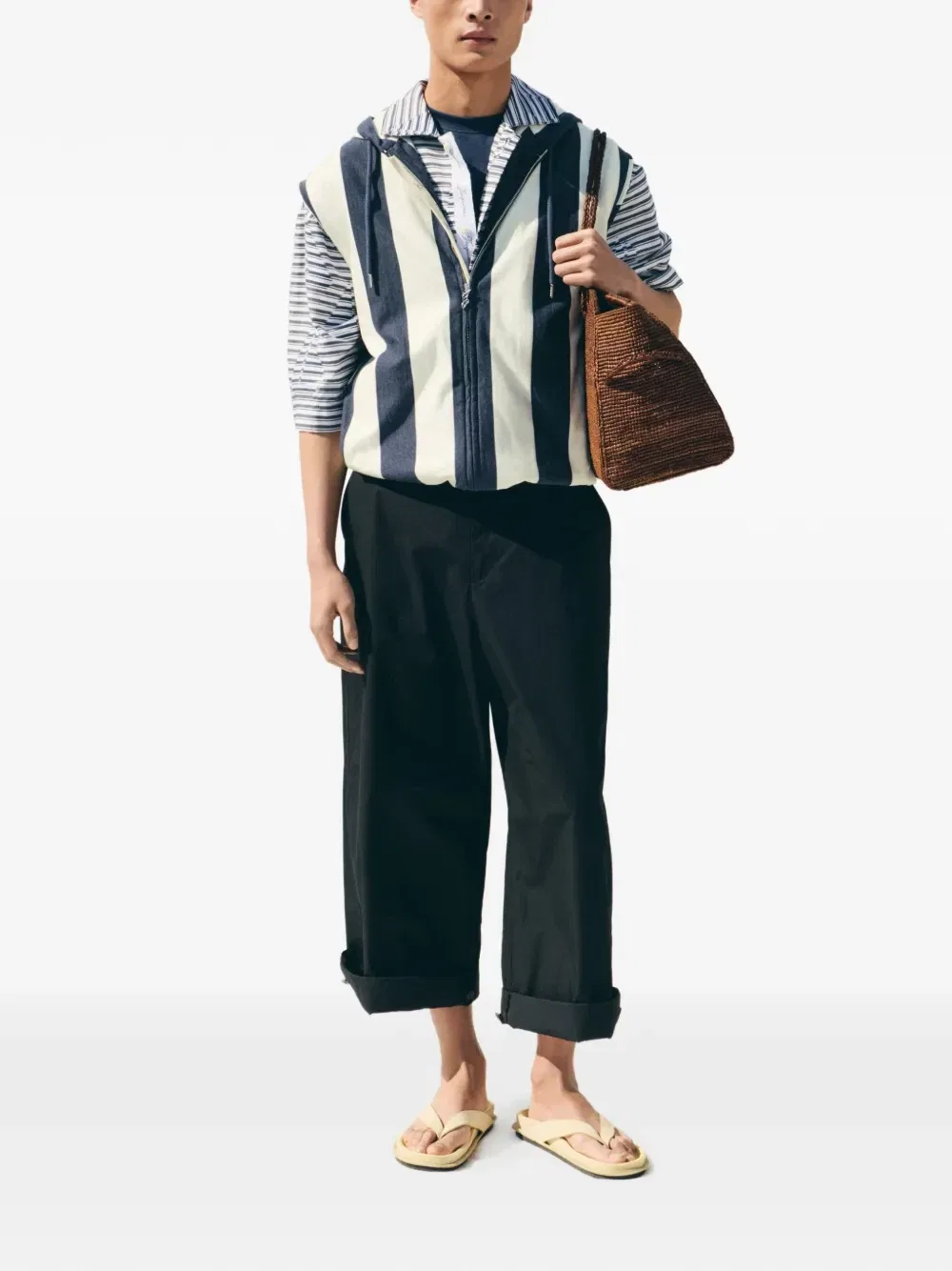 Брюки Marin JACQUEMUS, черный — фото 2