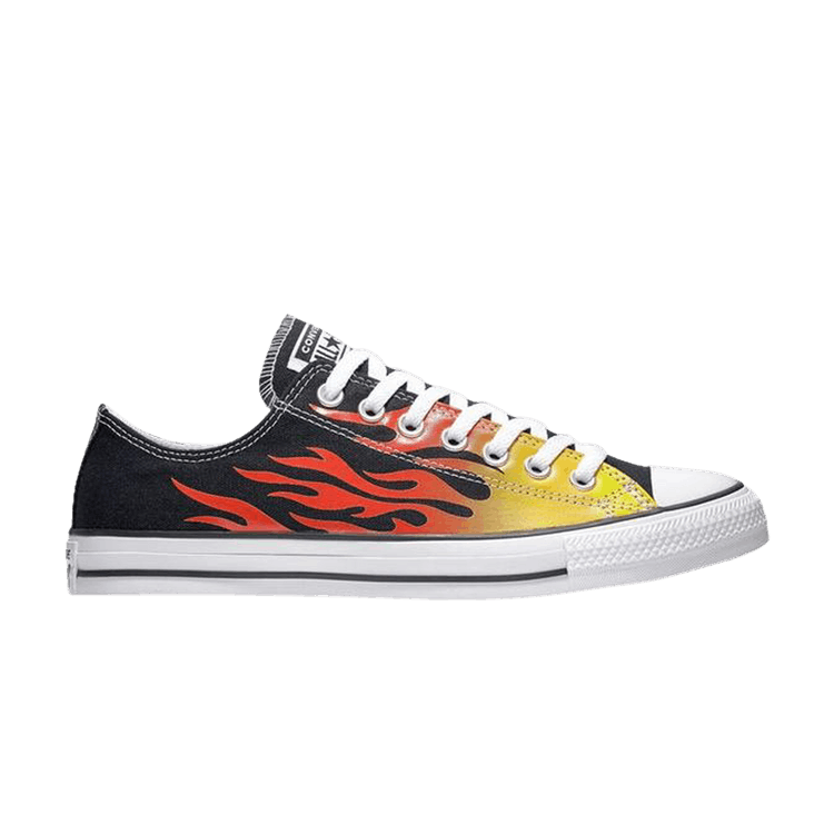 

Кроссовки Converse Chuck Taylor All Star Low 'Flame', черный