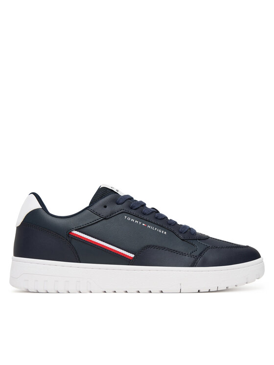 

Кроссовки Th Basket Core Stripes FM0FM05631 Tommy Hilfiger, синий
