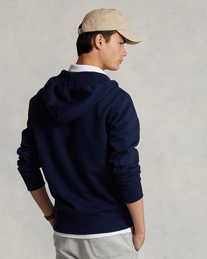 Классическая флисовая толстовка с молнией во всю длину Polo Ralph Lauren — фото 4