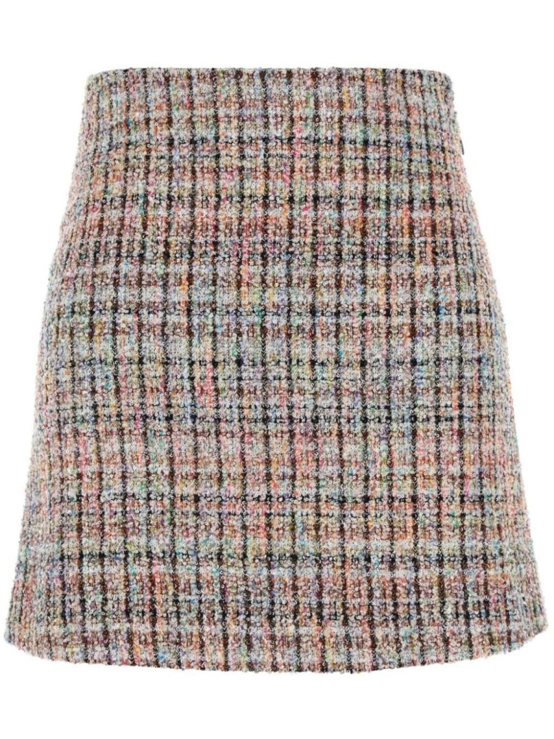 

Клетчатая мини-юбка Missoni, черный