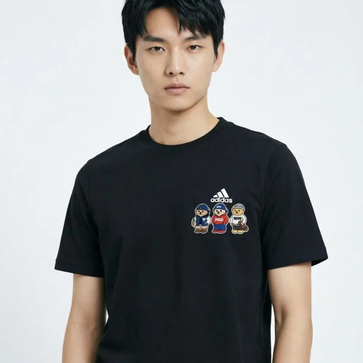 Футболка MUST HAVES Unisex Adidas черная — фото 3