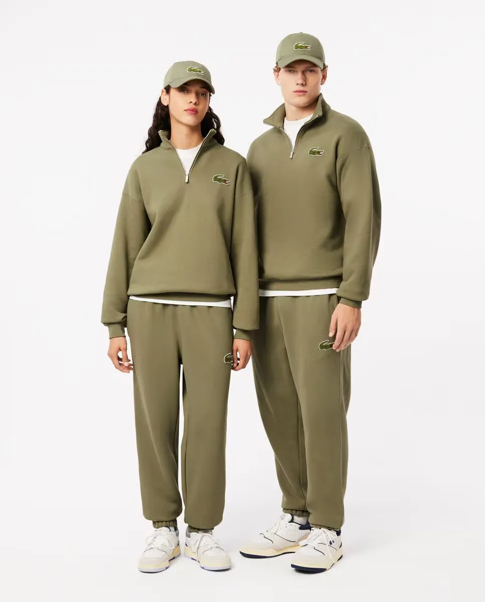 

Хлопковые спортивные брюки унисекс Lacoste, цвет Verde Militar