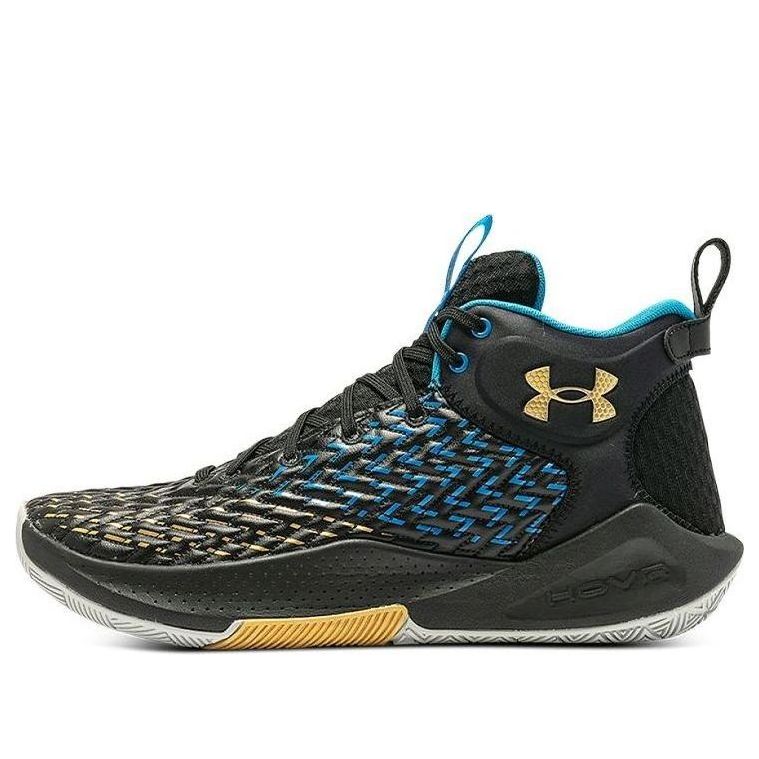 

Кроссовки Under Armour HOVR Havoc 4 Clone 'Black Gold Blue' 3025994-002, черный