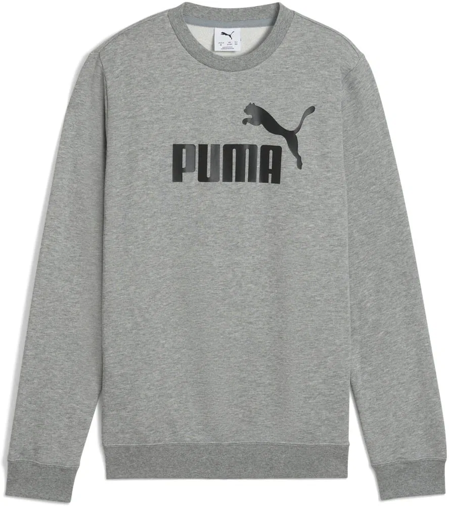 Детский пуловер с логотипом Puma, серый