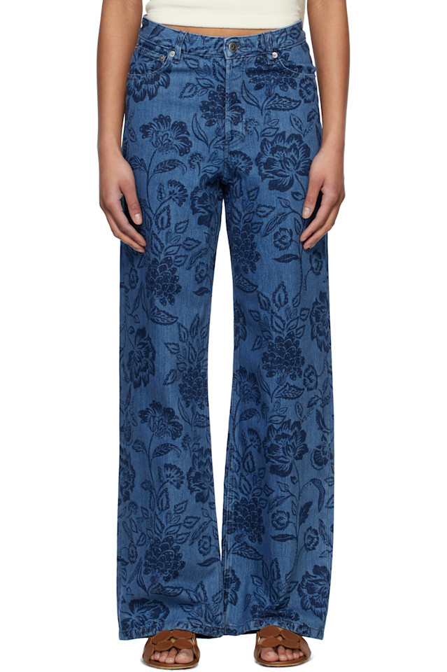 

Джинсы Elisabeth A.P.C., индиго