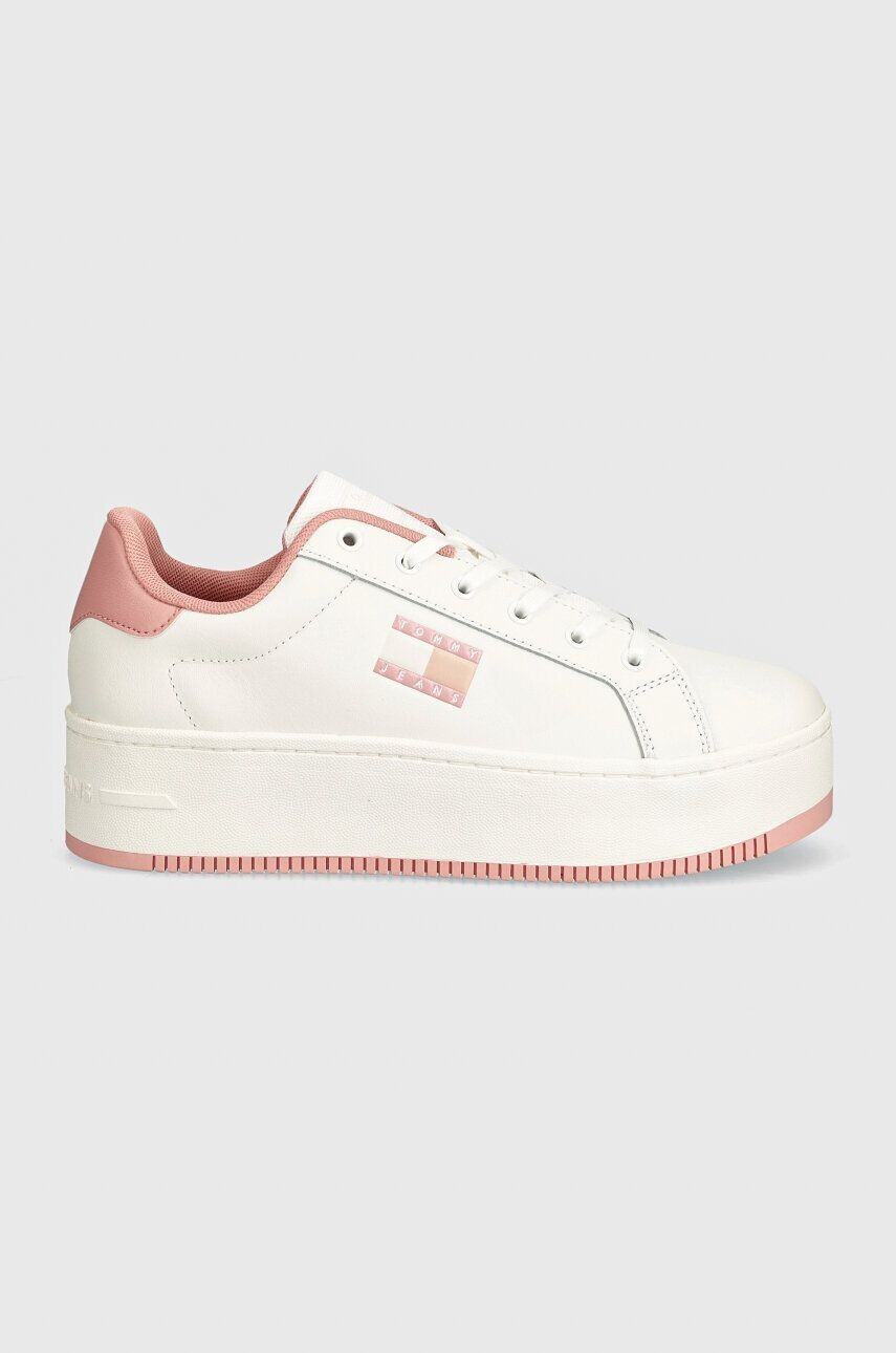 Кроссовки Tommy Jeans TJW FLATFORM ESS, розовый — фото 3