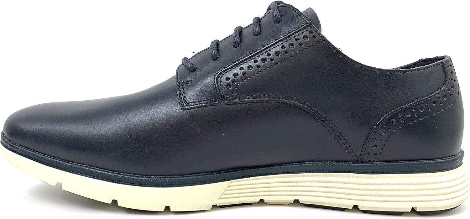 Timberland мужские кожаные оксфорды Franklin Park Dark Navy — фото 4