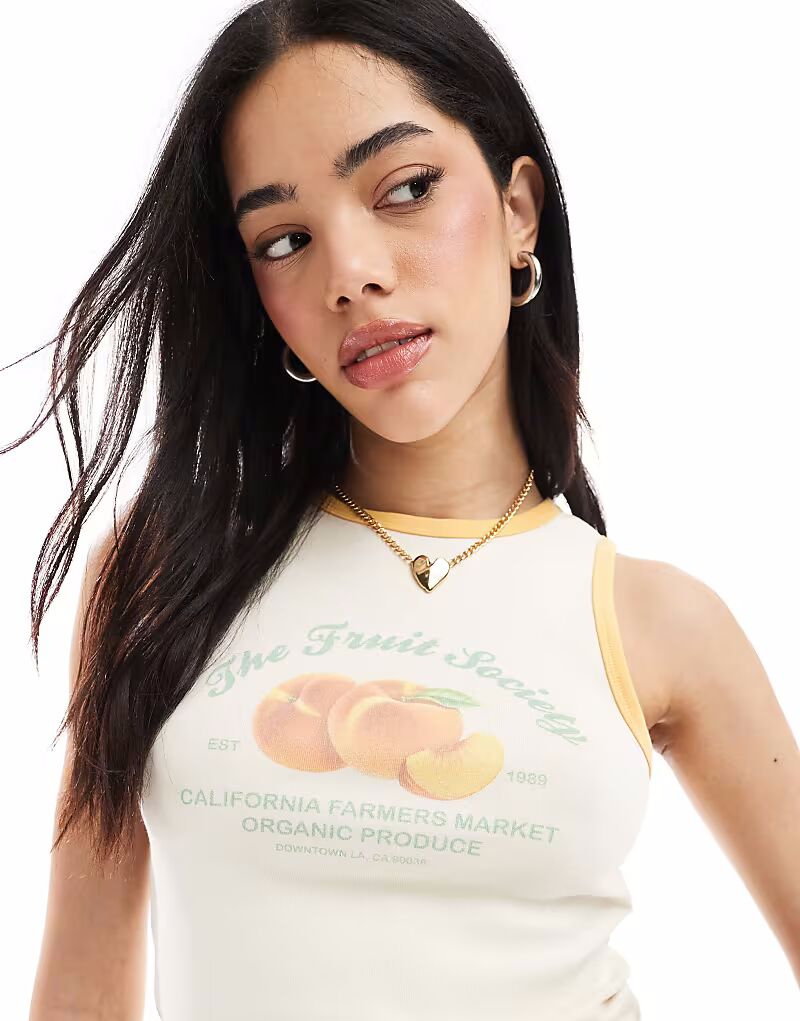 

Топ Cotton On Peach с высоким воротом, цвет кокоса Cotton:On