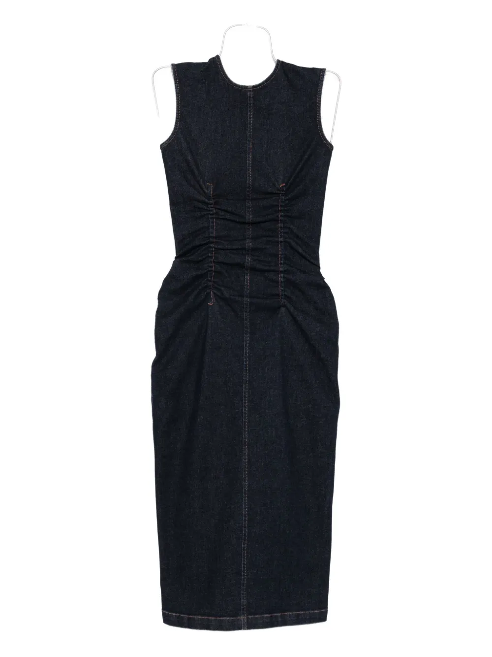 

Джинсовое платье миди SPORTMAX, синий