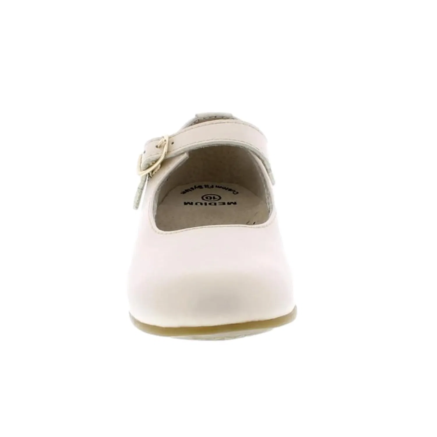 Foot Mates Laura Mary Jane Heirloom 3134 Pre-School Footmates, бежевый — фото 2