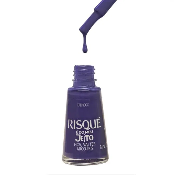 Кремовый фиолетовый гель-лак для ногтей «Risky Purple» 8 мл Genérico — фото 4