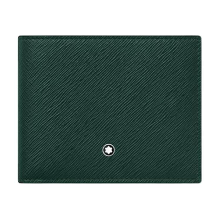 

MONTBLANC Мужской кошелек из коровьей кожи, британский зеленый
