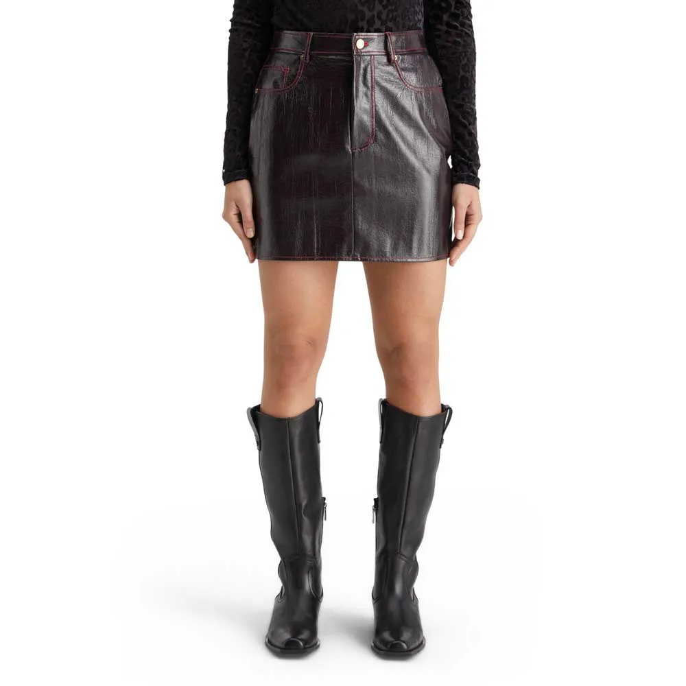 

Юбка Scotch & Soda 177646 short skirt, коричневый
