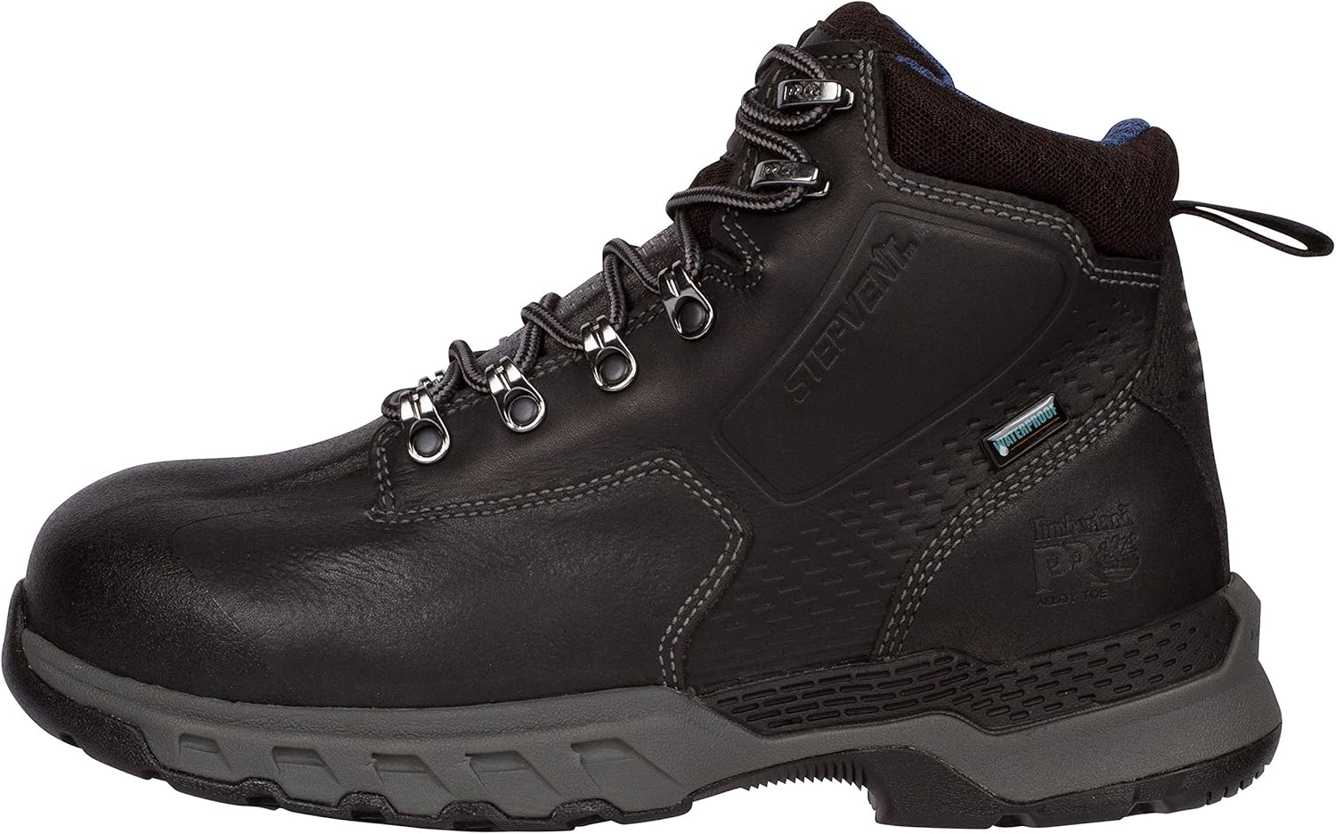 Водонепроницаемые мужские ботинки Timberland PRO Downdraft 6 дюймов, Infrared-Resistant Black — фото 2