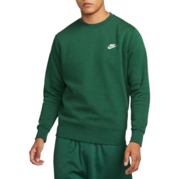Толстовка Nike NSW Clud long sleeves sweatshirt 'Green', зеленый — фото 3