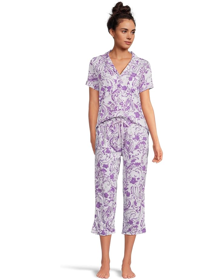 

Женский комплект пижамы Karen Neuburger Two Piece Capri Girlfriend, Floral Paisley