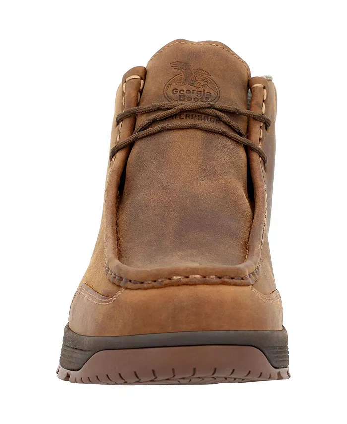 Мужские ботинки Athens SuperLyte Waterproof Wallabe GEORGIA BOOT, коричневый — фото 4