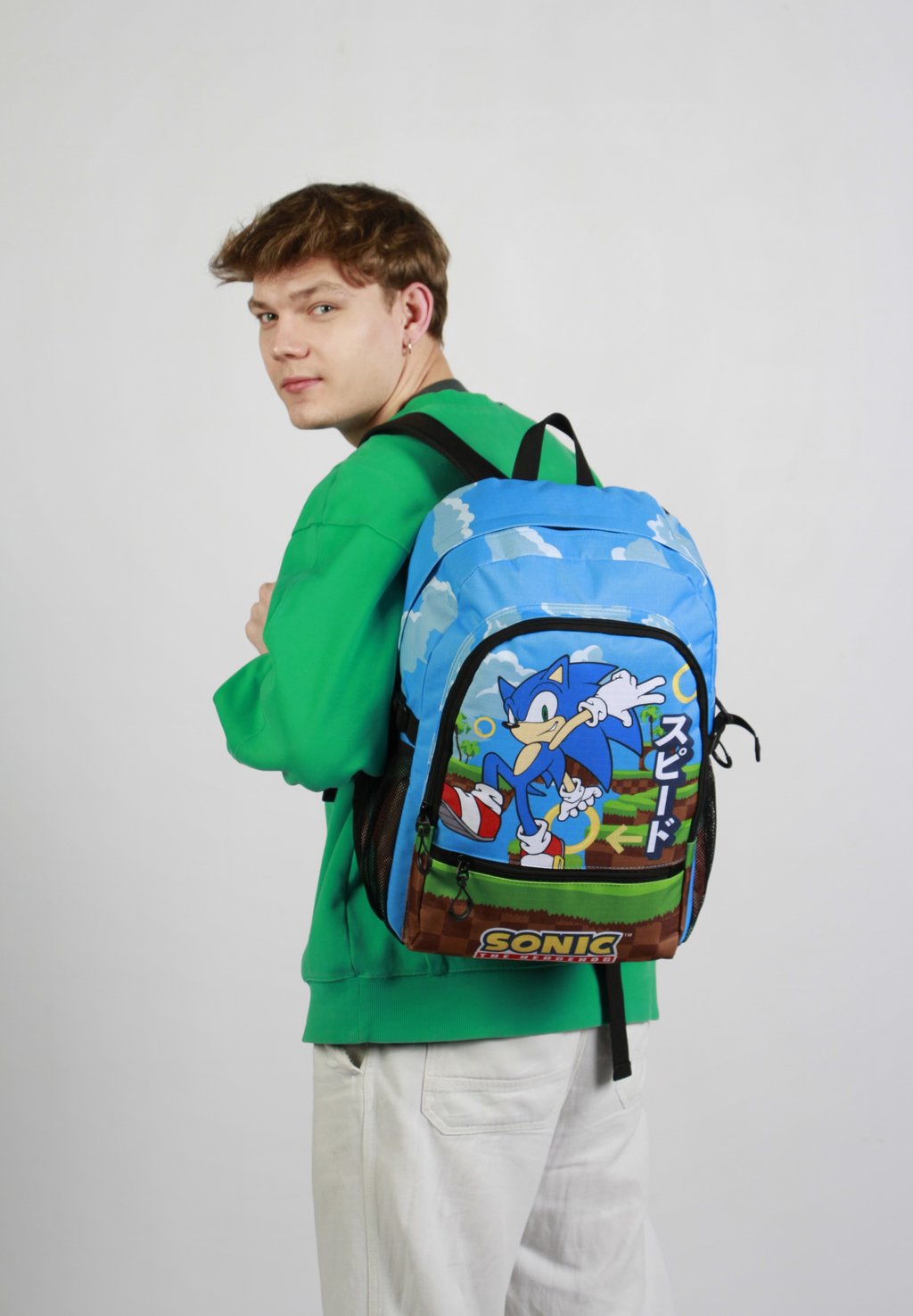 

Рюкзак THE HEDGEHOG Karactermania, синий