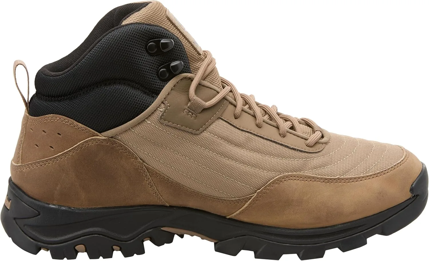 Мужские кожаные походные ботинки Timberland Mt. Maddsen Mid Leather Wp, коричневый/бежевый — фото 4