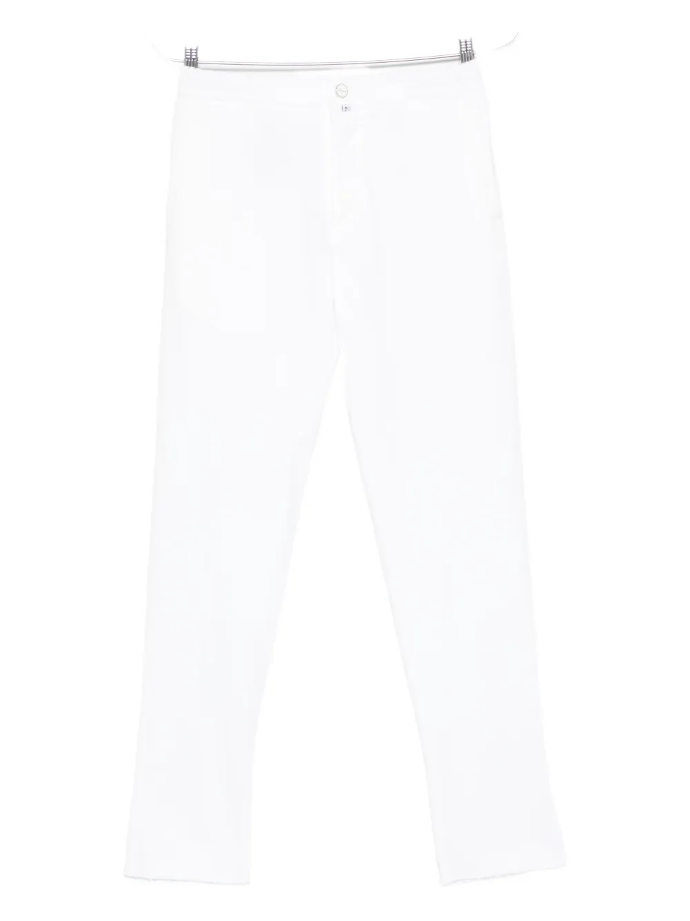 

Зауженные брюки Kiton, белый