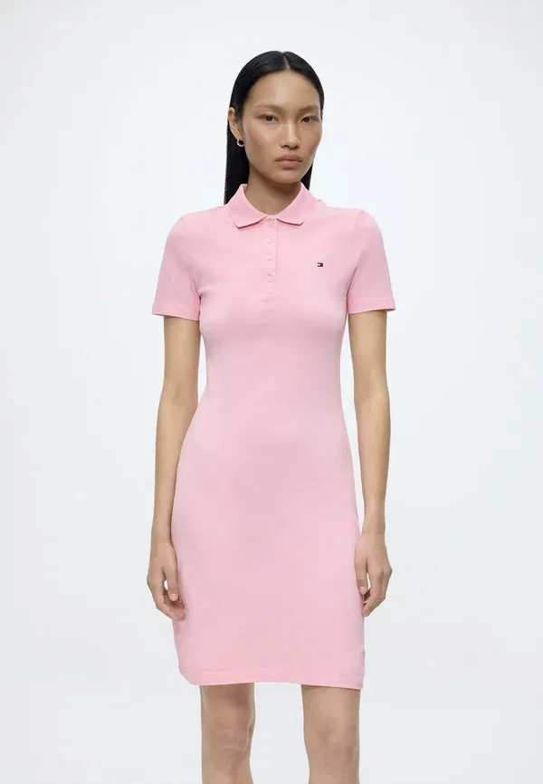 Платье-поло Tommy Hilfiger, классический розовый