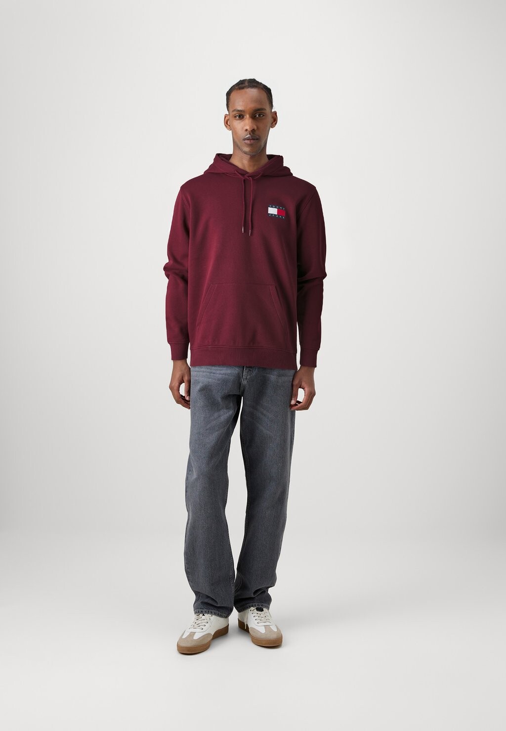 

Толстовка ESSENTIAL FLAG HOOD Tommy Jeans, Бордо